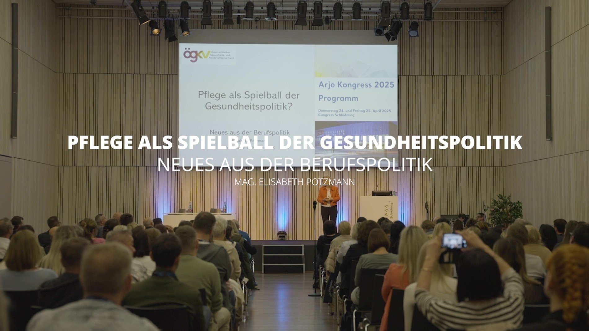 Pflege als Spielball der Gesundheitspolitik? Neues aus der Berufspolitik | Mag. Elisabeth Potzmann